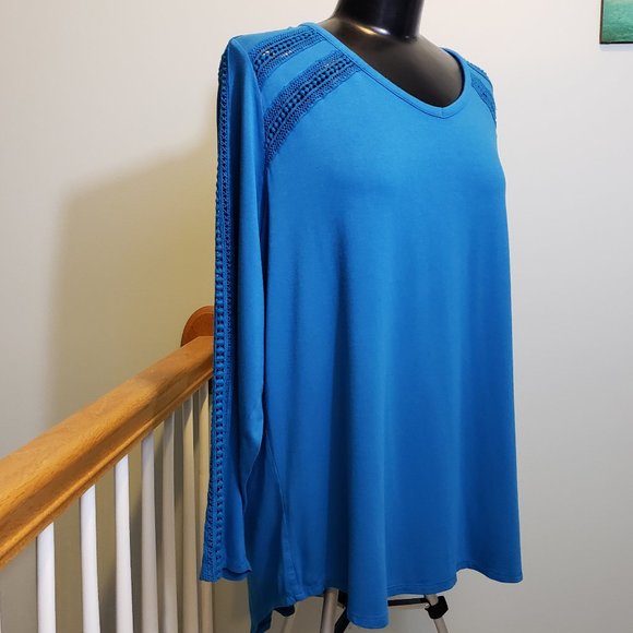 Westport 1962 Long Sleeve Blue Tunic - Picture 3 of 14